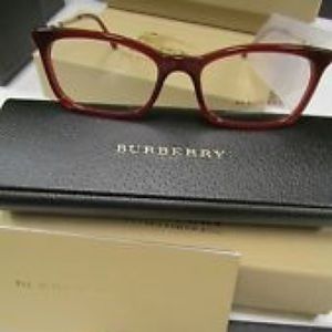 Burgundy Burberry Ophthalmic Glasses Frames 👓👓